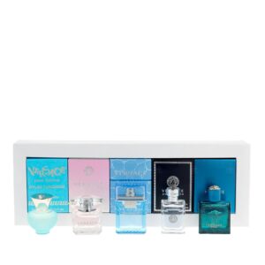 Versace Variety 5 piece v3 Eau de Toilette for Unisex – 5 piece gift set - v3