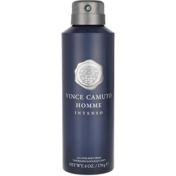 Vince Camuto Homme Intenso ALL OVER Body Spray for Men – 6 oz