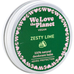 We Love The Planet Deodorant Balm Zesty Lime Vegan for Women – 35 g