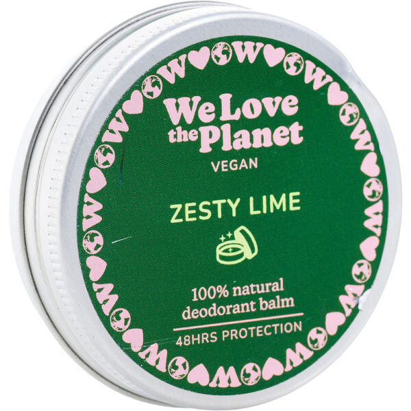 We Love The Planet Deodorant Balm Zesty Lime Vegan for Women – 35 g