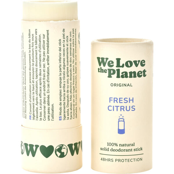 We Love The Planet Deodorant Stick Fresh Citrus for Women – 40 g