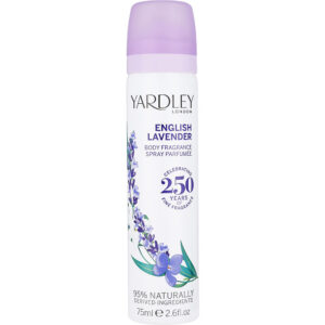Yardley English Lavender Body Spray for Women – 2.6 oz