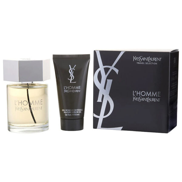 Yves Saint Laurent L'Homme & Shower Gel Eau de Toilette for Men – 3.3 oz