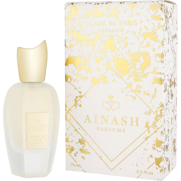 Ainash Fleur De Paris Exclusif Extrait de Parfum for Women – 2.5 oz