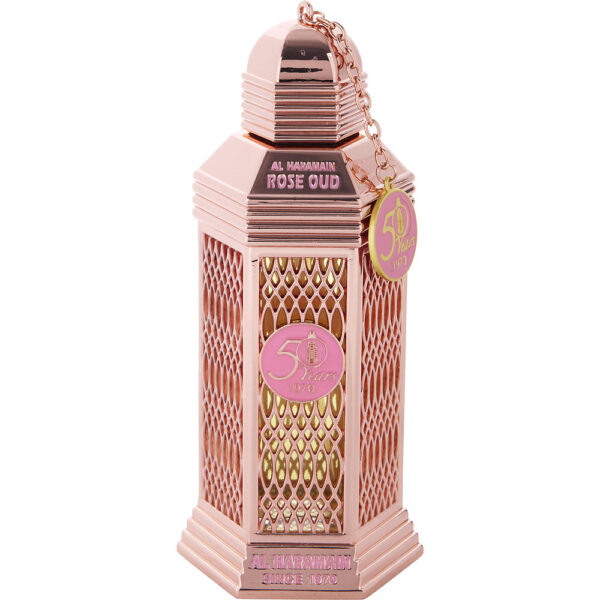Al Haramain 50 Years Rose Oud * Eau de Parfum for Unisex – 3.3 oz