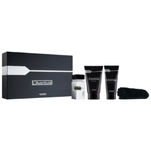 Al Haramain L'aventure for Men – 1.0 oz Eau de Parfum Spray; 3.4 oz Aftershave Balm; 5.0 oz Shower Gel