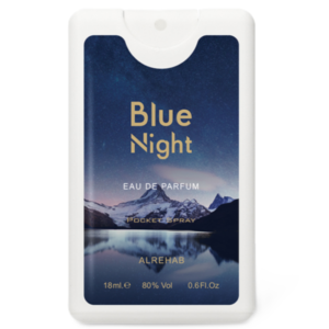 Al-Rehab Al Rehab Al Rehab Blue Nights Eau de Parfum for Men – 0.6 oz / 18 ml