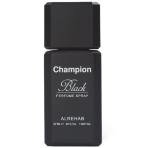 Al-Rehab Al Rehab Al Rehab Champion Black Eau de Parfum for Men – 1.7 oz / 50 ml
