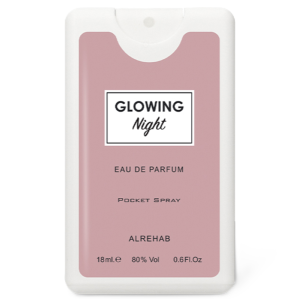 Al-Rehab Al Rehab Al Rehab Glowing Night Eau de Parfum for Women – 0.6 oz / 18 ml