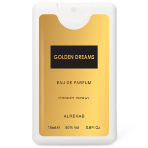 Al-Rehab Al Rehab Al Rehab Golden Dreams Eau de Parfum for Women – 0.6 oz / 18 ml