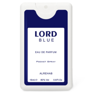 Al-Rehab Al Rehab Al Rehab Lord Blue Eau de Parfum for Men – 0.6 oz / 18 ml