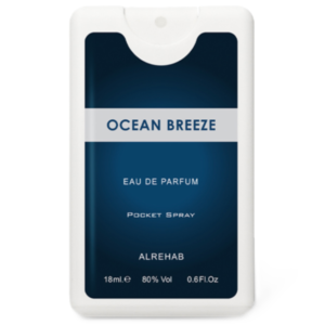Al-Rehab Al Rehab Al Rehab Ocean Breeze Eau de Parfum for Men – 0.6 oz / 18 ml