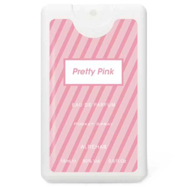 Al-Rehab Al Rehab Al Rehab Pretty Pink Eau de Parfum for Women – 0.6 oz / 18 ml