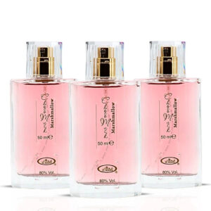 Al Rehab Choco Musk Marshmallow Pack of 3 Eau de Parfum for Unisex – 50 ml