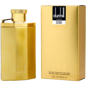 Alfred Dunhill Desire Gold Eau de Toilette for Men – 3.4 oz