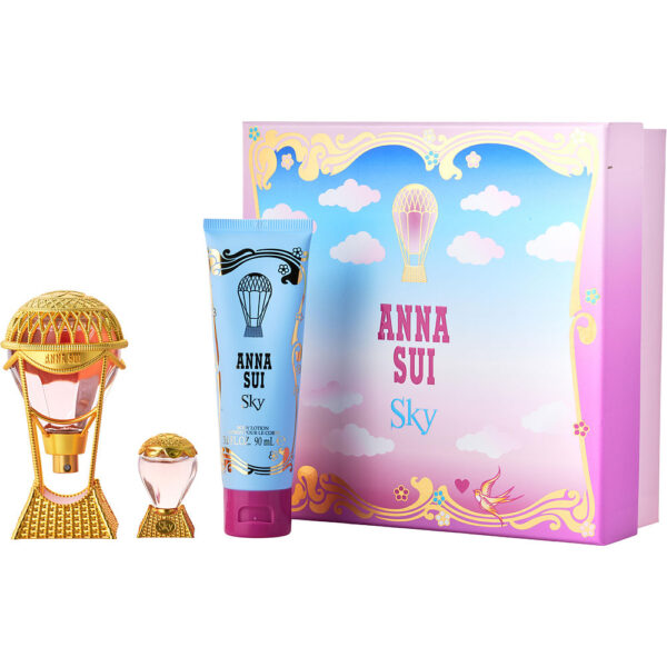 Anna Sui Sky & BODY LOTION & Eau de Toilette for Women – 1.7 oz