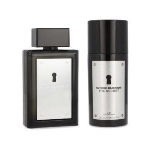 Antonio Banderas The Secret for Men – 3.4 oz Eau de Toilette Spray; 5.0 oz Deodorant Spray;