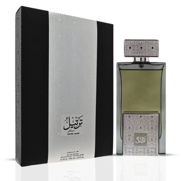 Arabian Oud Tarteel Silver Eau de Parfum for Unisex – 75 ml