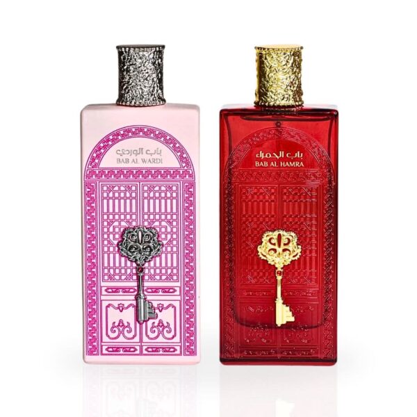 Ard Al Zaafaran Bab Al Wardi & Bab Al Hamra Sprays Bundle Eau de Parfum for Unisex – 100 ml