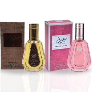 Ard Al Zaafaran Mousuf & Mousuf Wardi Sprays Long Lasting Fruity Floral Gourmand Fragrances & Women. Value Pack Eau de Parfum for Unisex – 50 ml