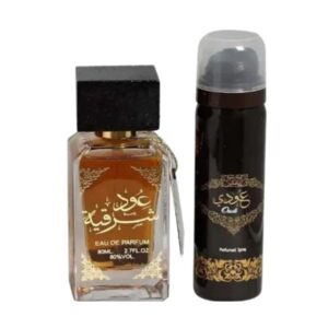 Ard Al Zaafaran Oud Sharqia 2 piece Eau de Parfum for Unisex – 2 piece gift set