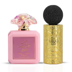 Ard Al Zaafaran Pink Blush & Naif Sprays Bundle Eau de Parfum for Unisex – 100 ml