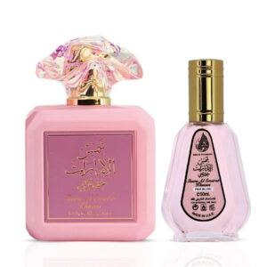 Ard Al Zaafaran Pink Blush Shams Al Emarat Khususi & Bundle Eau de Parfum for Unisex – 100 ml