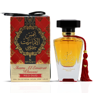 Ard Al Zaafaran Red Oud Shams Al Emarat Khususi Eau de Parfum for Unisex – 100 ml