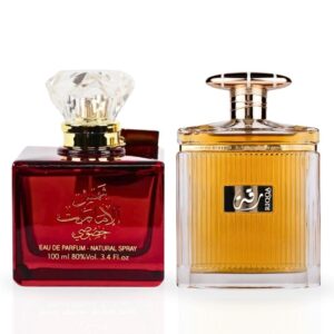 Ard Al Zaafaran Riqqa & Shams Al Emarat Khususi Sprays Bundle Eau de Parfum for Unisex – 100 ml