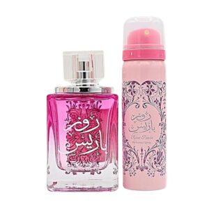 Ard Al Zaafaran Rose Paris 2 piece Eau de Parfum for Women – 2 piece gift set