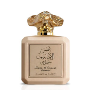 Ard Al Zaafaran Shams Al Emarat Khususi Glaze & Glow Velvet Pouch Eau de Parfum for Women – 100 ml