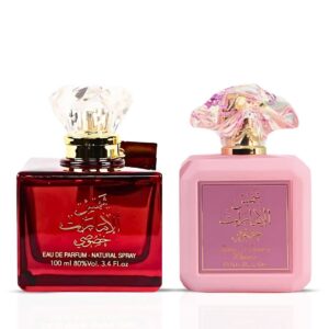 Ard Al Zaafaran Shams Al Emarat Khususi & Pink Blush Sprays Bundle Eau de Parfum for Unisex – 100 ml