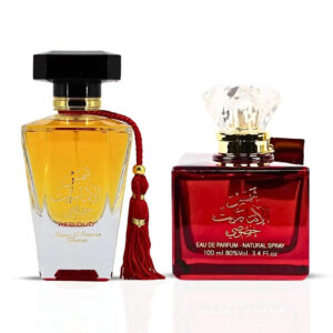 Ard Al Zaafaran Shams Al Emarat Khususi & Red Oud Shams Al Emarat Khususi Sprays Bundle Eau de Parfum for Unisex – 100 ml
