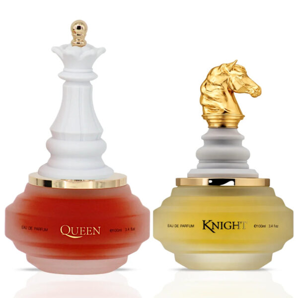 Armaf Checkmate White Knight & Queen Check Mate Bundle Eau de Parfum for Unisex – 100 ml