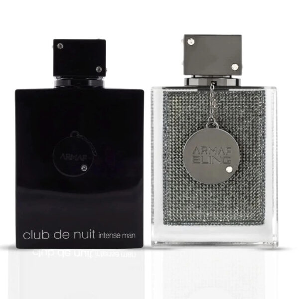 Armaf Club De Nuit Intense & Club de Nuit Bling Bundle Eau de Parfum for Men – 105 ml