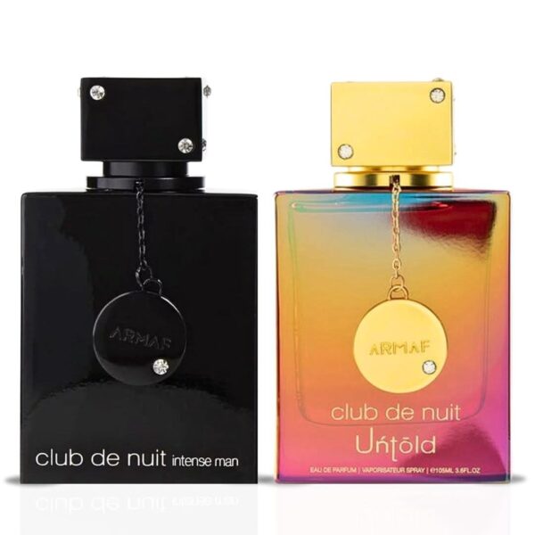 Armaf Club De Nuit Intense & Club De Nuit Untold Sprays Bundle Eau de Parfum for Men – 105 ml