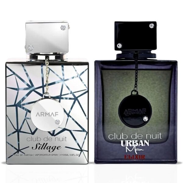 Armaf Club De Nuit Sillage & Urban Man Elixir Sprays Bundle Eau de Parfum for Men – 105 ml