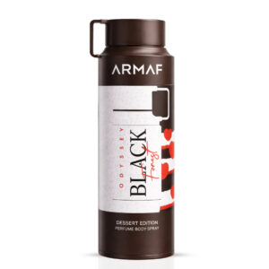 Armaf Odyssey Black Forest Perfumed Body Spray for Unisex – 200 ml