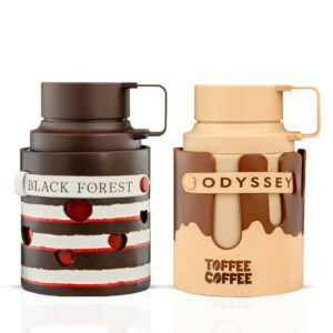 Armaf Odyssey Toffee Coffee & Black Forest Sprays Bundle Eau de Parfum for Unisex – 100 ml