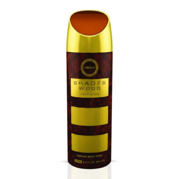 Armaf Shades Wood Deodorant for Unisex – 200 ml