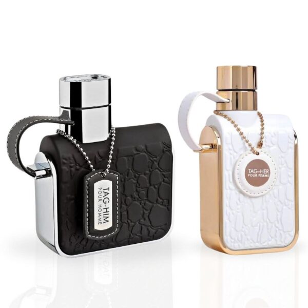 Armaf Tag Him & Tag Her Sprays Bundle Eau de Parfum for Unisex – 100 ml