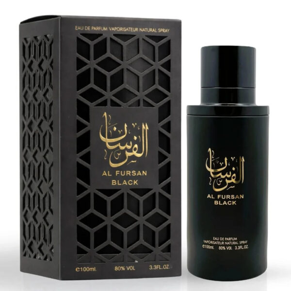 Aura by Aura Al Fursan Black Eau de Parfum for Unisex – 100 ml