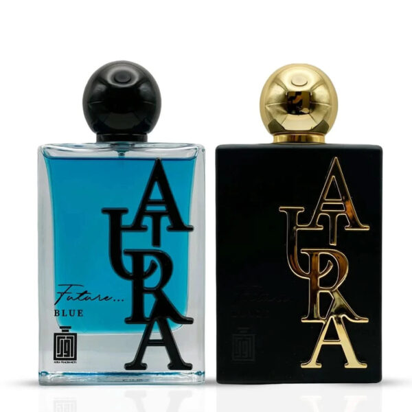 Aura by Aura Future Blue & Future Black Bundle Eau de Parfum for Unisex – 100 ml