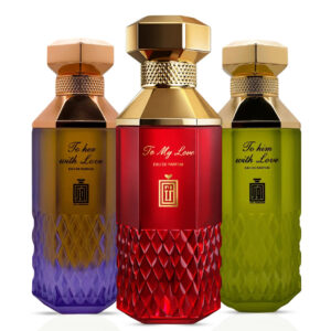 Aura by Aura To Him With Love & To My Love & To Her With Love Sprays Bundle Eau de Parfum for Unisex – 100 ml