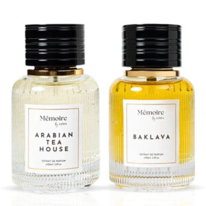 AZHA Arabian Tea House & Baklava Sprays Memoire Collection Bundle Extrait de Parfum for Unisex – 100 ml