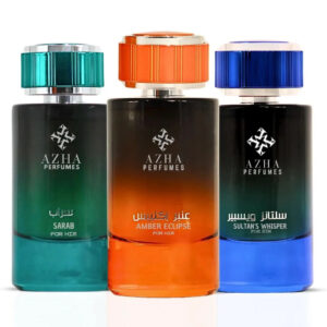AZHA Sultan's Whisper Amber Eclipse & Sarab Sprays Collection Eau de Parfum for Men – 100 ml