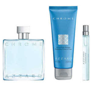 Azzaro Chrome 3pcs for Men – Gift Set
