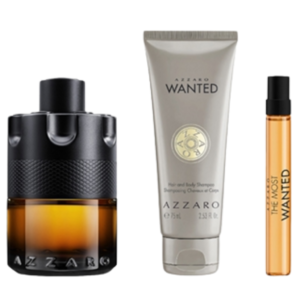 Azzaro The Most Wanted 3pcs Parfum for Men – Gift Set