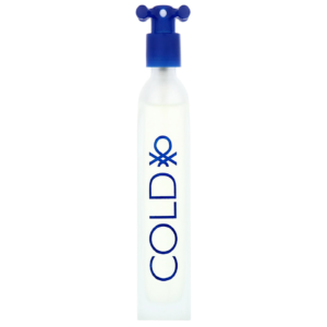 Benetton Cold Eau de Toilette for Men – 3.4 oz / 100 ml