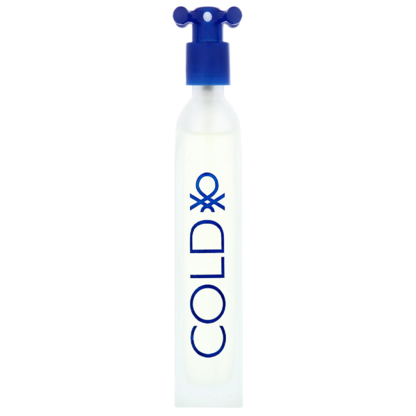 Benetton Cold Eau de Toilette for Men – 3.4 oz / 100 ml